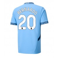 Camisa de Futebol Manchester City Bernardo Silva #20 Equipamento Principal 2024-25 Manga Curta